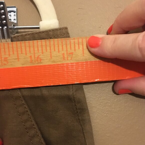 BCBGMaxAzria Brown Wide Leg Linen Trousers Pants Women Size 8 - Picture 3 of 9